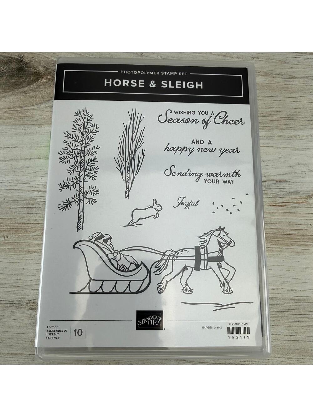 Stampin' Up! - Horse & Sleigh + Dies
